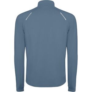 Roly Mens Estambul Quarter Zip Long-Sleeved Sweatshirt / Storm Blue